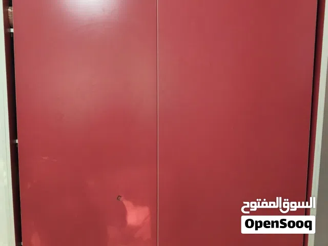 خزانة ملابس سحاب بابين وكاله لون زهر