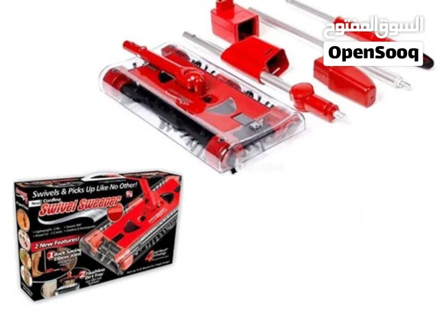 لمامه و مكنسه شحن جي 6  الحمراء لمامة شحن الدواره SWIVEL SWEEPER مكنسة اللمامه العجيبه