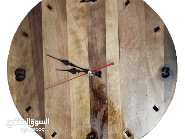 handmade woodcarving wall clock
