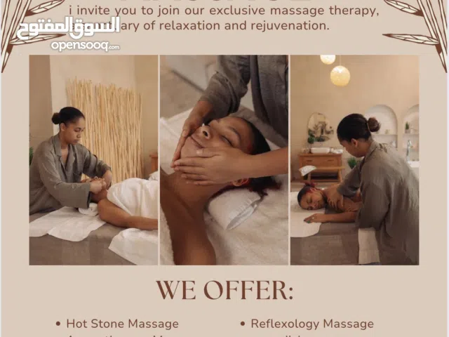 Female home services massage therapist