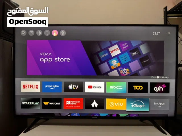 Hisense 43 Inches, UHD, Smart TV – Excellent Condition – With Box