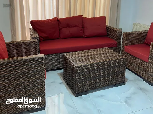 طقم راتان حديقة