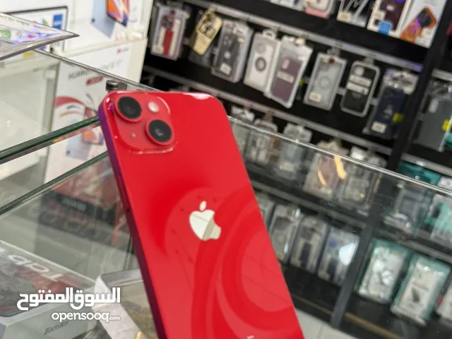 iPhone 14 128GB بطارية 90% الجهاز بحال الوكالة مش مفتوح ولا مغير فيه اي اشي متوفر لون احمر و اسود
