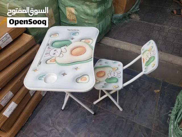 كرسي وطاوله للدراسه قابل للطي للاطفال