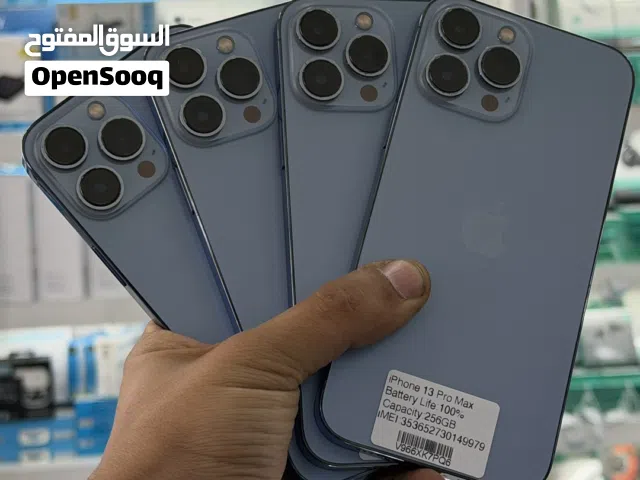 iPhone 13Pro Max 256GB بطارية اصليه غير مرفوعه افحص عند وكيل ابل والسعر حرق