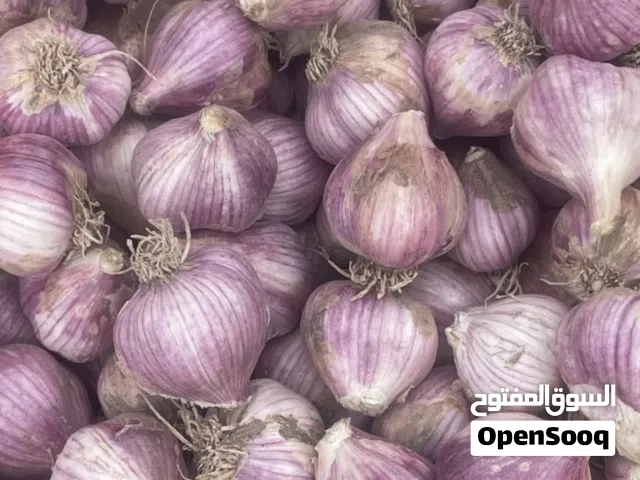 ثوم عماني جديد وطازج نظيف للبيع الكيلو ثلاثه ريال ونص