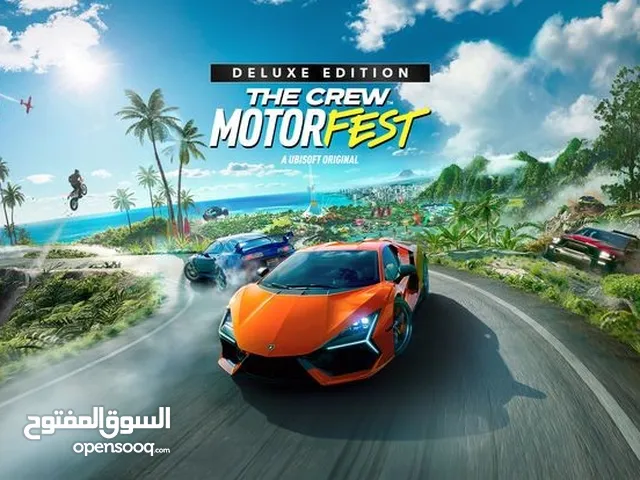 حساب بلي 5 امريكي بي لعبة the crew motorfest