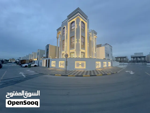 فيلا فاخره للبيع زاويه شارعين بسعر مميز وشامل جميع الرسوم-الزاهيه ، عجمان