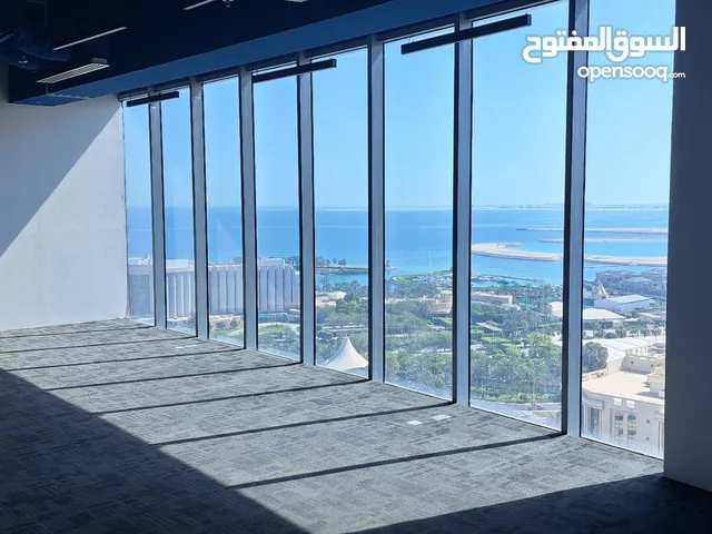 BIG OFFICE IN TOWER SEEF DISTRICT مكتب كبير رائع مع اطلاله في السيف