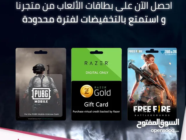 Razer Gold gaming card for Sale in Amman