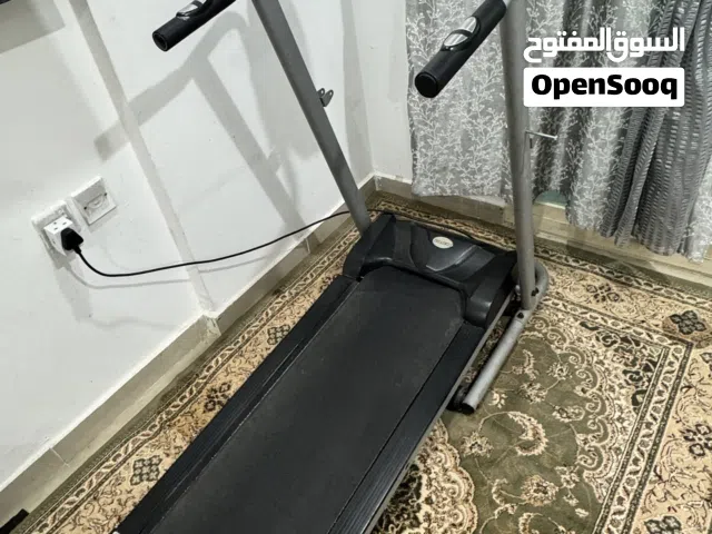 Treadmill with 30 KG Dumbbells