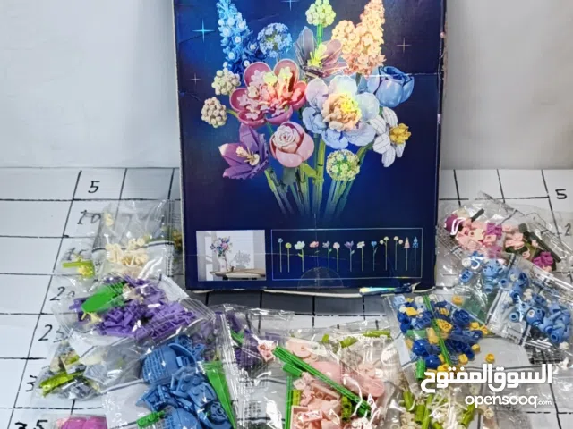 لعبة تركيب أزهار