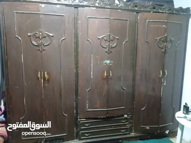 خزانة ملابس خشب قوي ست ابواب وجرارين