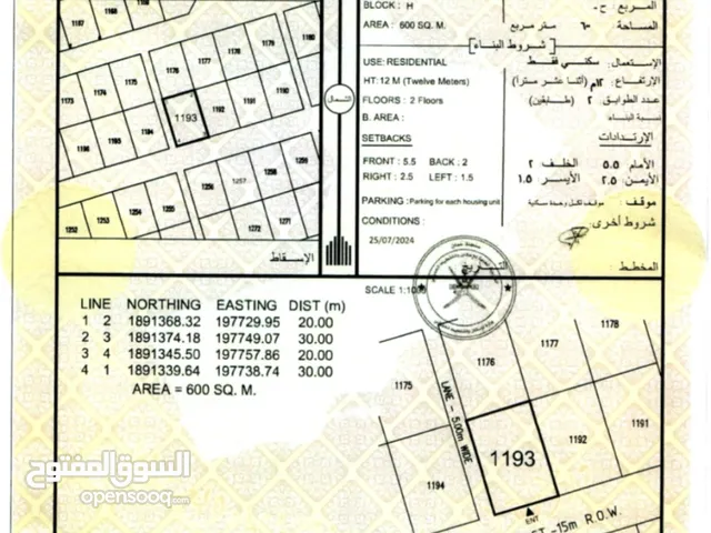 أرض سكنية السعادة الشمالية مربع ح