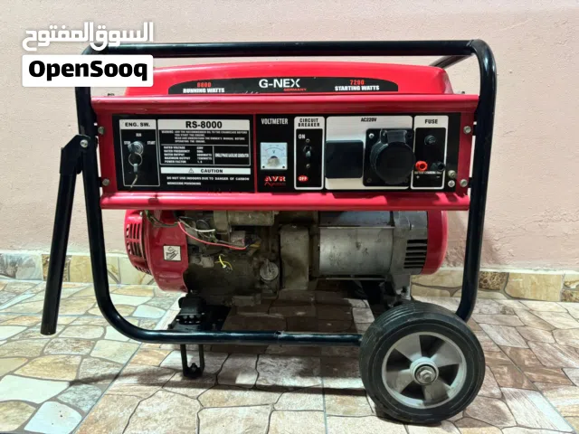 مولد كهرباء (جنريتر) قوي G-NEX RS-8000 - مكينة هوندا Generator for sale