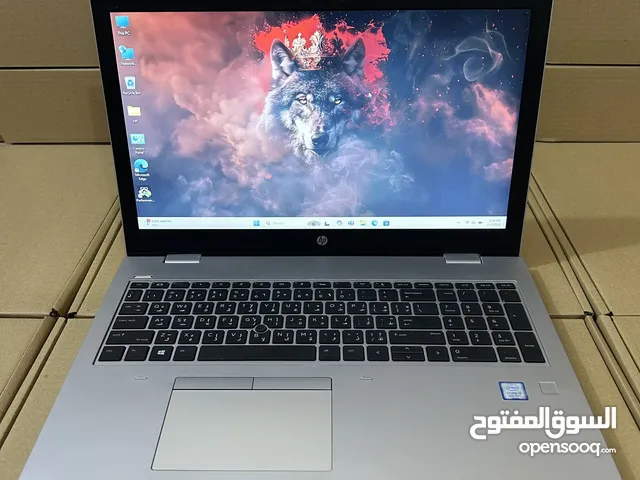 لابتوب HP حديث سلم، كور i5 جيل ثامن، شاشة 15.6، رام 8 كيكا، SSD 256، مع سيت كامل هدايا + توصيل مجاني