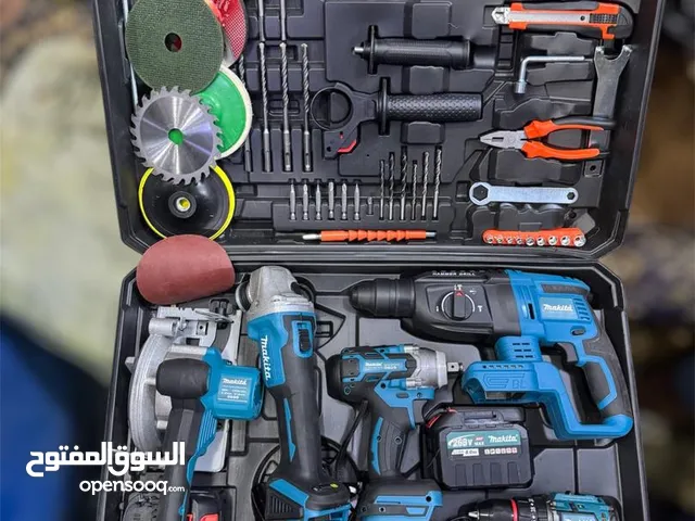 طقم دريلات لاسلْكي 5×1 من Makita – أداء لا يُقارن وجودة مضمونة