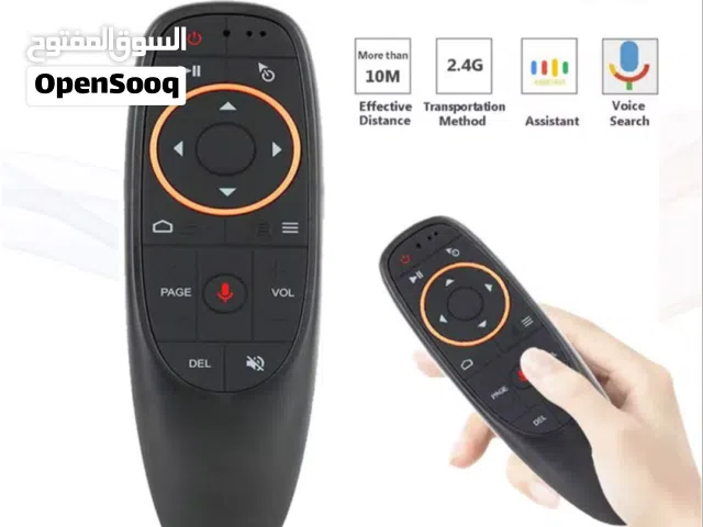 ماوس هوائي صوتي وجهاز تحكم عن بُعد G10، بستة محاور، مزود بتقنية الجيروسكوپ G10 Voice Air Mouse 2.4