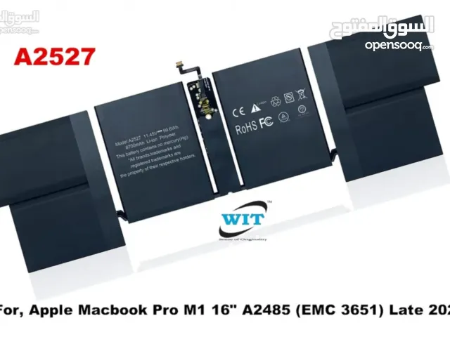 قطع -بودي و بطارية وكيبورد وتطش باد - Apple Mac PRO M1 -2021 مستعملات بحالة ممتازة