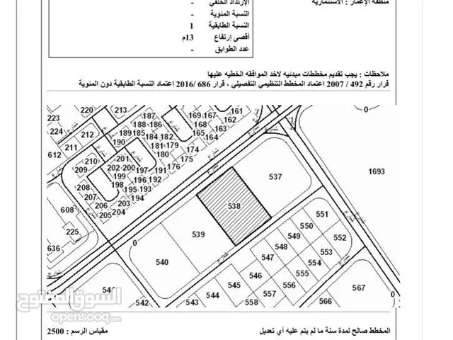Mixed Use Land for Sale in Aqaba Al Herafeyeh