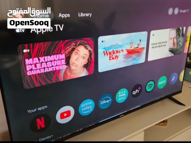 شاشة تلفزيون سمارت جديدة للبيع