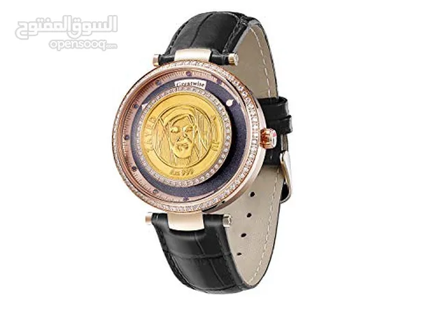 Sheikh Zayed commemorative rotating watch-24k gold medal - limited edition