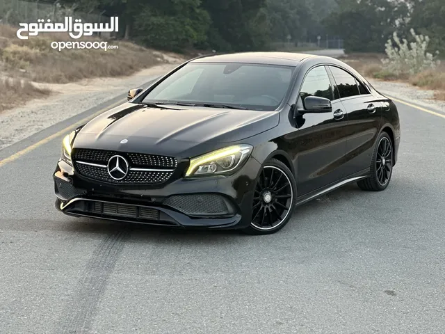 مرسيدس CLA 250 خليجي 2018 كاش أو اقساط على البنك بحاله ممتازه جاهزه للاستخدام