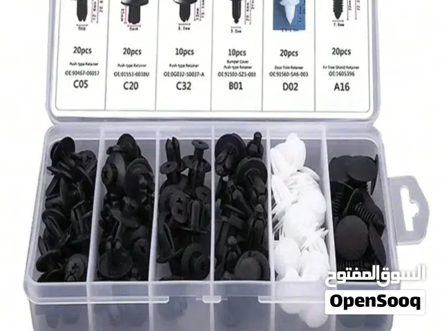 بوكس كليبات باشكال مختلفه 100قطعه