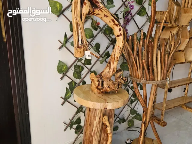 ديكورات للمنزل مصنوعة باليد من خشب طبيعي