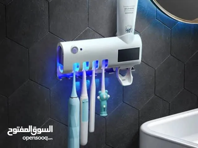 جهاز حامل فرشاة ومعجون الأسنان المثالي بتقنية التعقيم المبتكرة ادوات المنزل الذكي إذا كن
