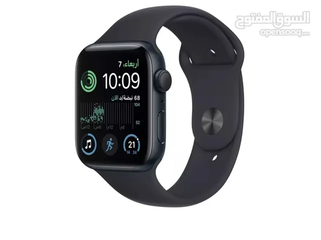Apple Watch SE (2nd Gen) [GPS 44mm] w/Midnight Aluminum Case  ساعه ابل وتش اس ي 2 نا