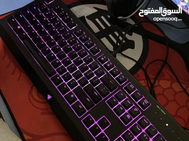 كيبورد ريزر وسماعة ريزر للبيع