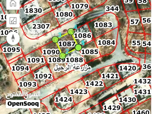 قطعة ارض للبيع في الزرقاء شومر