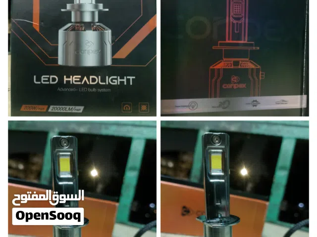 لمبات ليد لجميع انواع السيارات