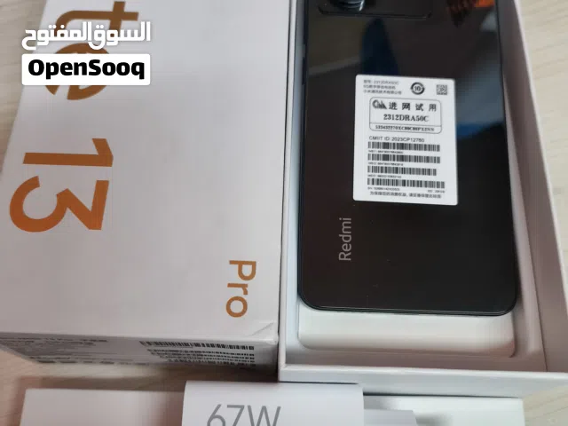 جهاز جديد بالكرتونة Not 13 pro 5G رام 24 جيجا  256 متوفر توصيل
