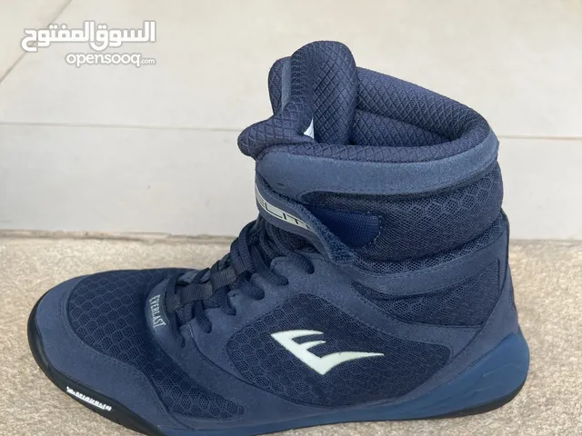 Everlast Elite V2 Navy boxing shoes, size 9(42) حذاء لرياضة الملاكمة ماركة ايفرلاست قياس 42