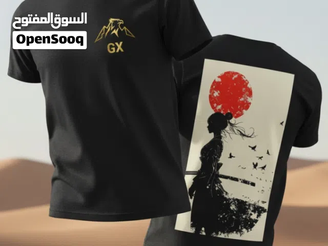 تيشيرت 100% قطن ناعم عالي الجودة, مطبوعات ديجيتال