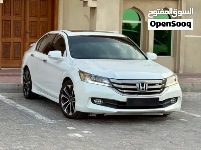 هوندا اكورد SPORT  خليجي  موديل 2016 ستة سلندر 3.5لتر فل اوبشن