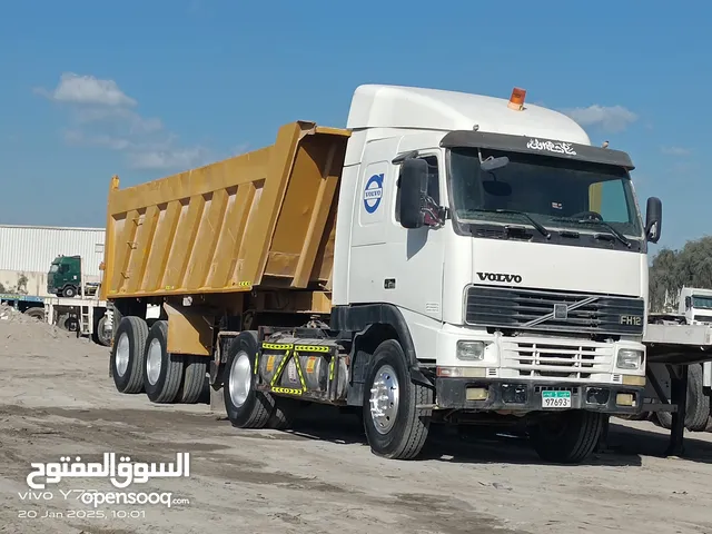 VOLVO FH12 - Trailer with Tipper box for sale in perfect condition and ready for work.