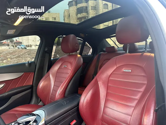 مرسيدس C 200 AMG للبيع كاش او اقساط بحالة الوكالة موديل 2015 محدثة 2020