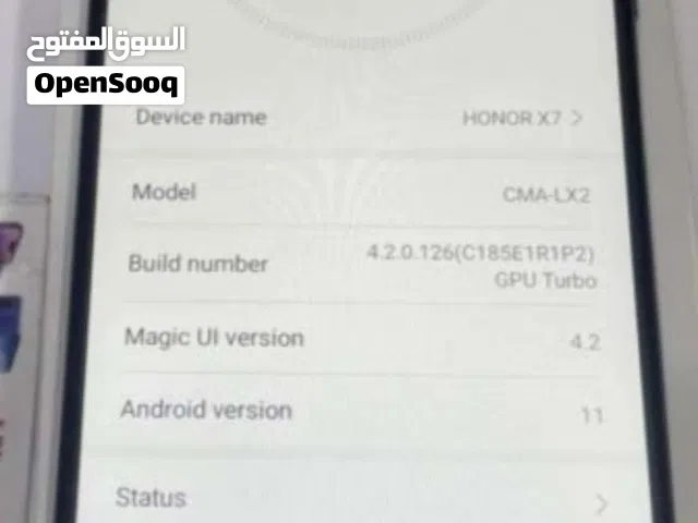 Honor Honor X7 128 GB in Assiut