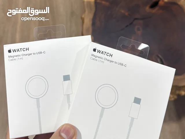 شاحن ساعات ابل الاصلي ، متوافق مع جميع الاصدارات ضمان لمدة سنة