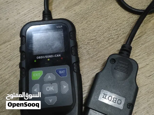 جهاز فحص السيارات OBD والاتشيكنجين ممتاز  يركب ع جميع السيارات