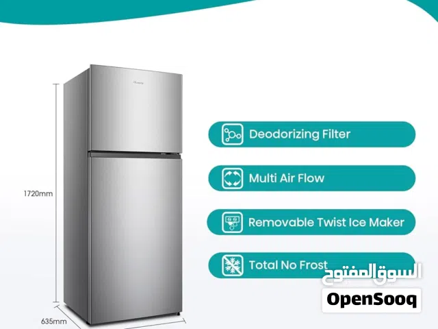 Hisense 488L Top Mount Refrigerator