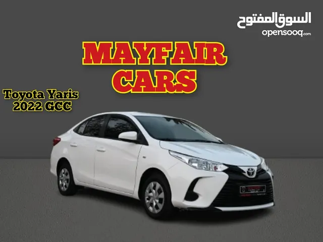 0% DP - ORIGINAL PAINT - TOYOTA YARIS SE 2022 -  FIRST OWNER - GCC SPECS - MINT CONDITION