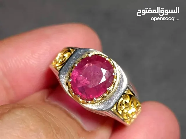 Natural Ruby ring, African Ruby Ring, Ruby gemstone ring, handmade silver ring, women gift ring.