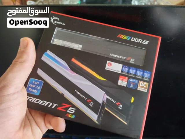رام ddr5 جديدة و مستعملة و ddr4 للبيع باسعار مرتبة