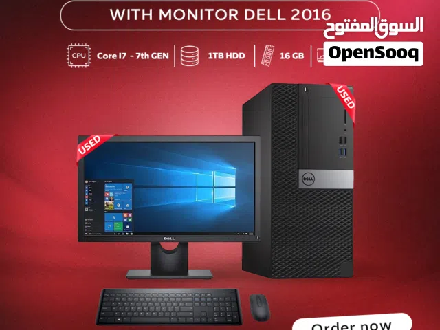 Windows Dell  Computers  for sale  in Hawally