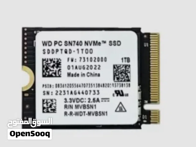 مطلوب هاردسك ssd متل الموضح في الصوره يكون نضيف وصحته 100 الموقع المكلا