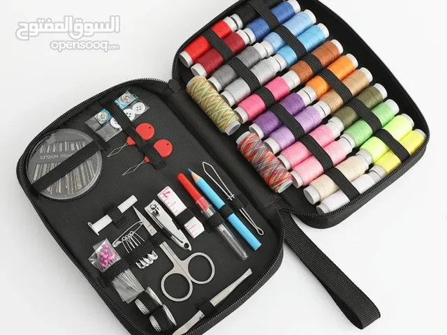 طقم خياطة متكامل 100قطعة داخل حقيبة واحدة  إذا كنتِ من محبّات الخياطة أو بتحبي تكون عندك مجموعة حلوة